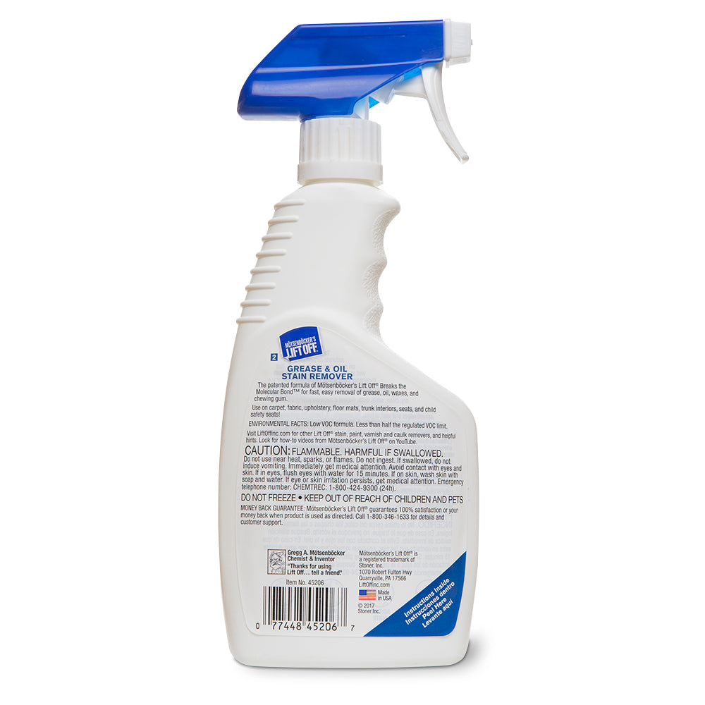 Speed Cleaning™ Stain Gobbler Concentrate (16 Oz.) And Mixing Bottle  W/Sprayer