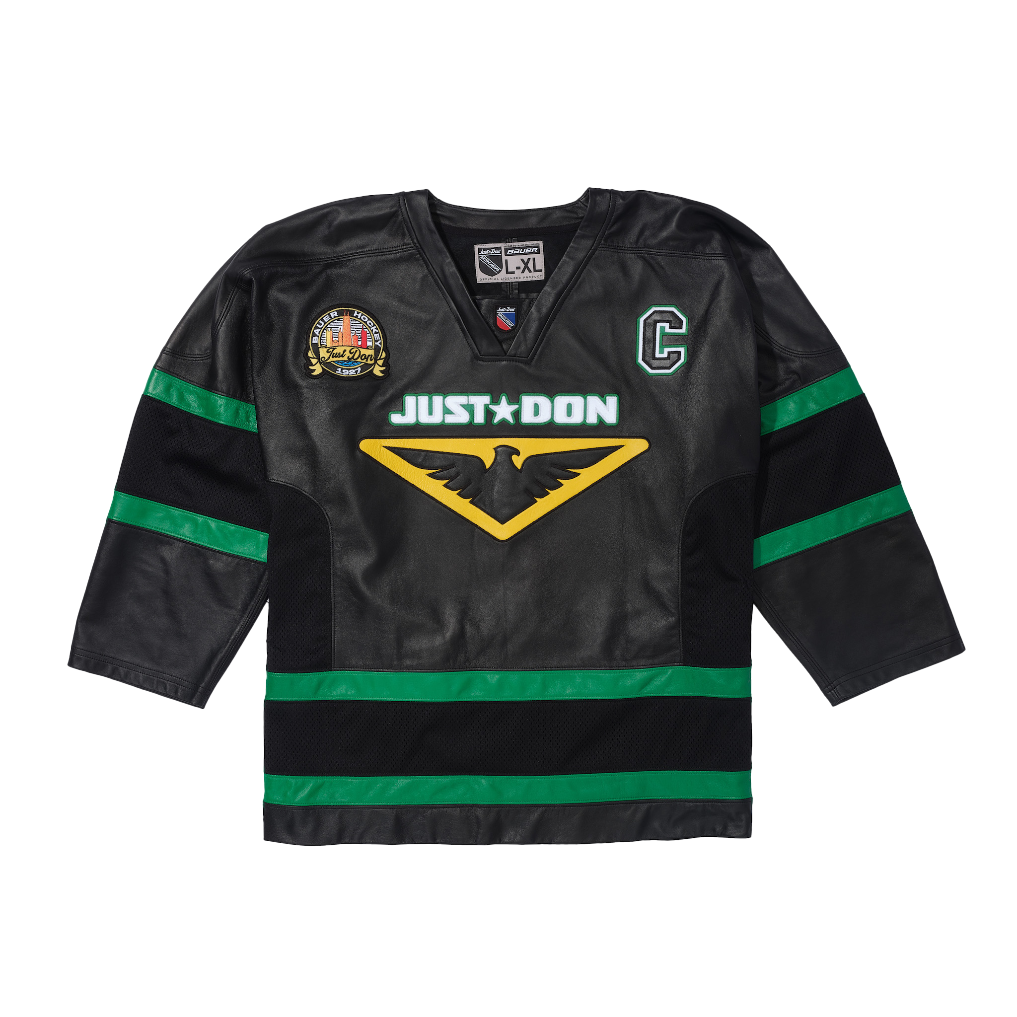 BAUERX JUST DON JERSEY - BLK/GRN