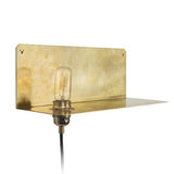 90 Degrees Wall Light Brass