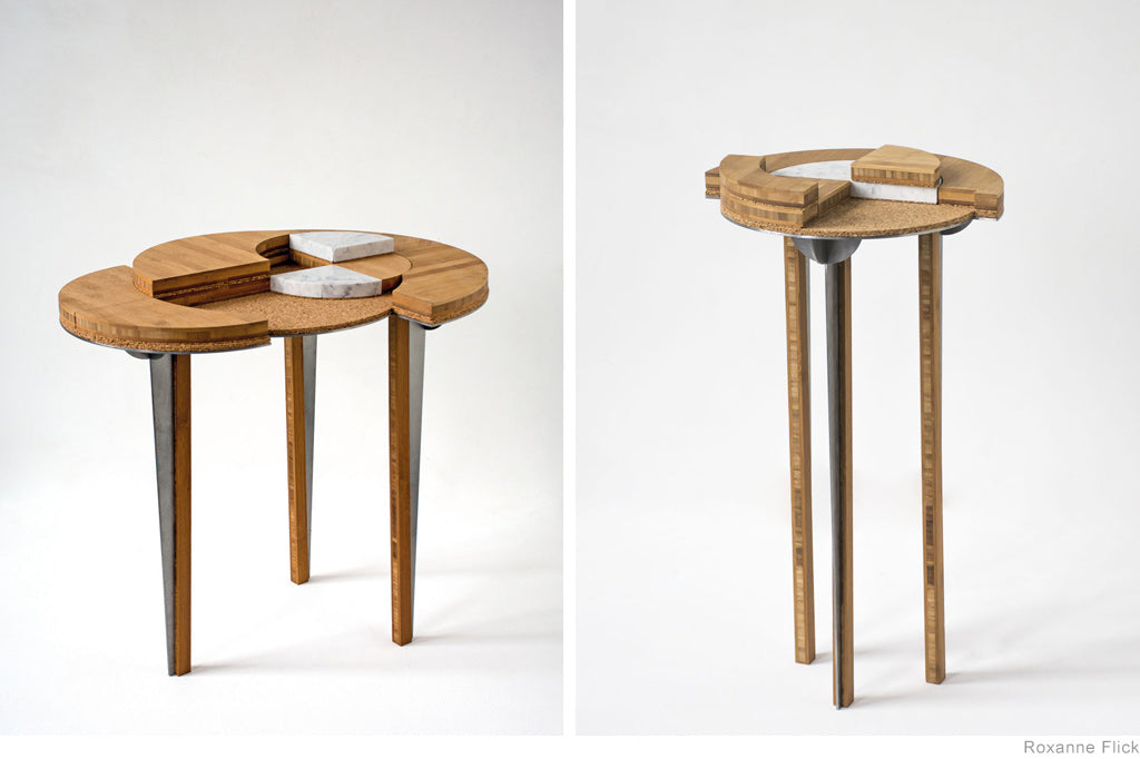 Abstraction Tables by Roxanne Flick