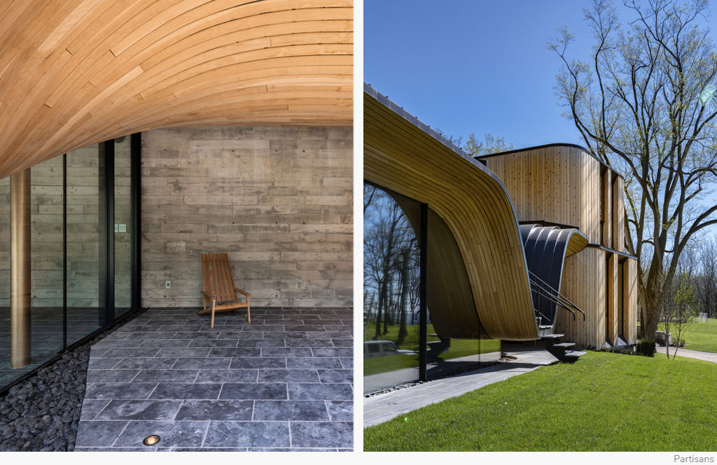 Curvaceous Creations by Partisans Architects