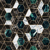 Hexa Onyx Manhattan Wallpaper - MINDTHEGAP - Do Shop