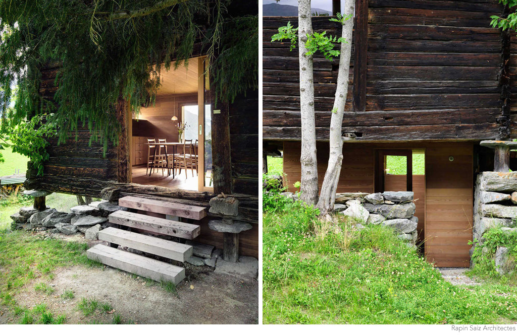 Sarreyer Mountain Barn Conversion by Rapin Saiz Architectes