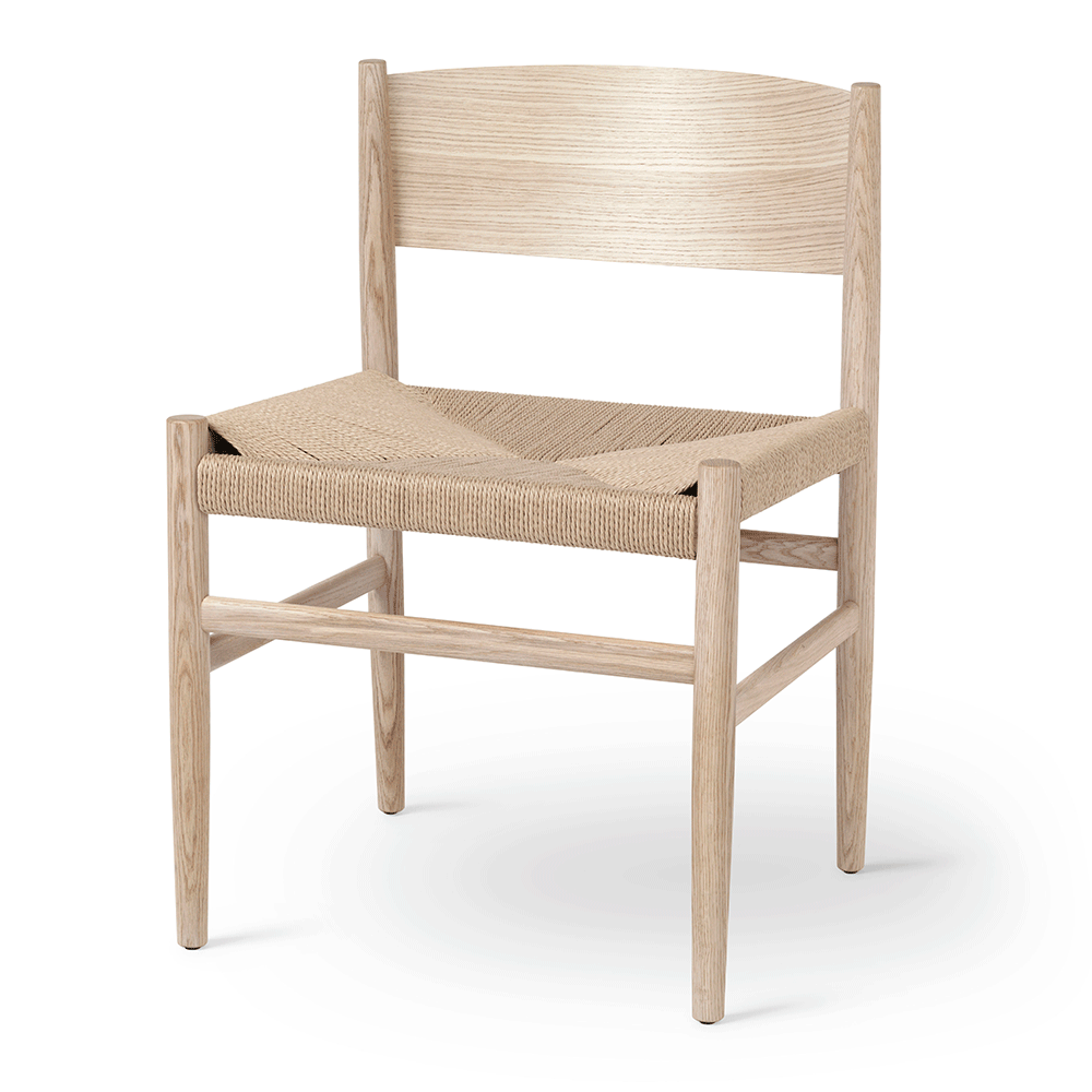 Nestor Chair Natural Oak Structure By Mater Do Shop