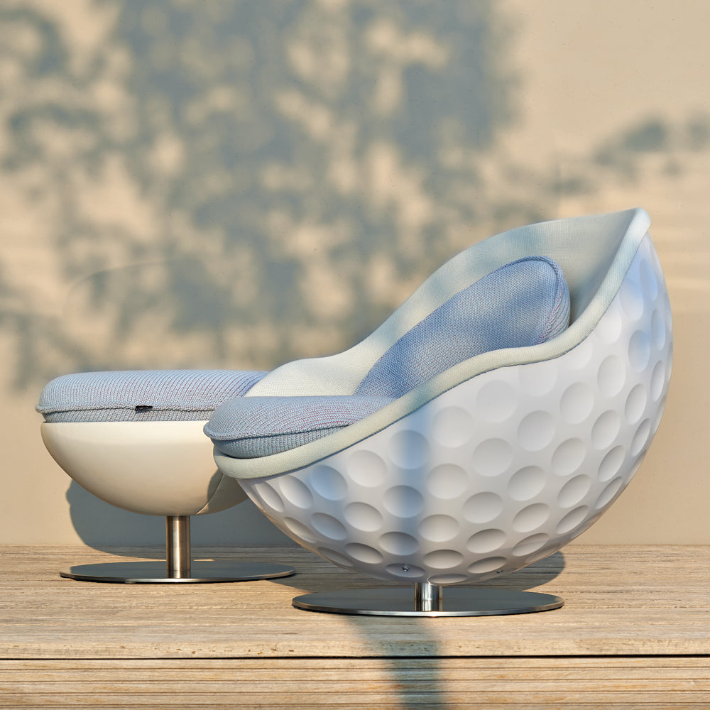 golf ball shaped chair