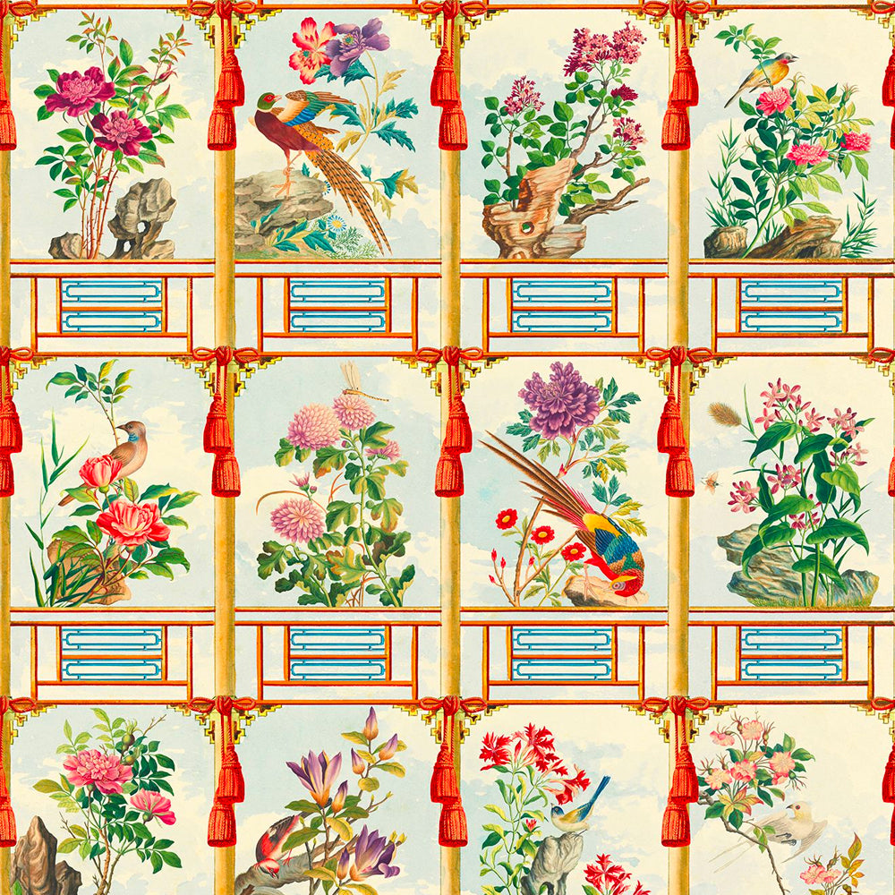 The Cantonese Garden Wallpaper by MINDTHEGAP