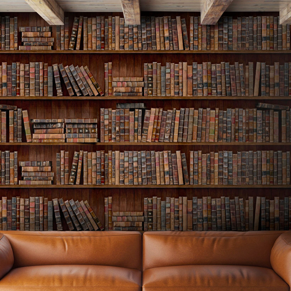 Book Shelves Wallpaper By Mindthegap Do Shop