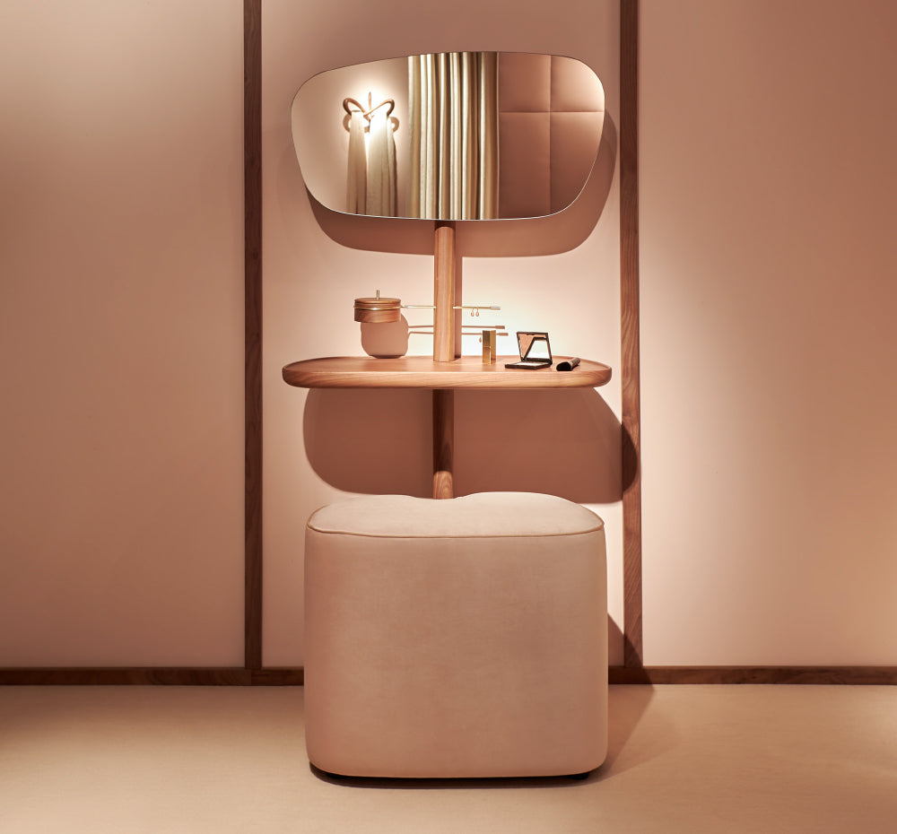 Vanity Table And Pouf Tocador By Nomon Do Shop