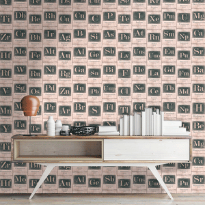 periodic table wallpaper by mindthegap do shop periodic table wallpaper