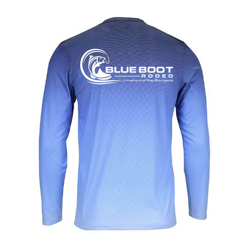 Sky Blue Long Sleeve Button Down Fishing Shirt – Blue Boot Rodeo