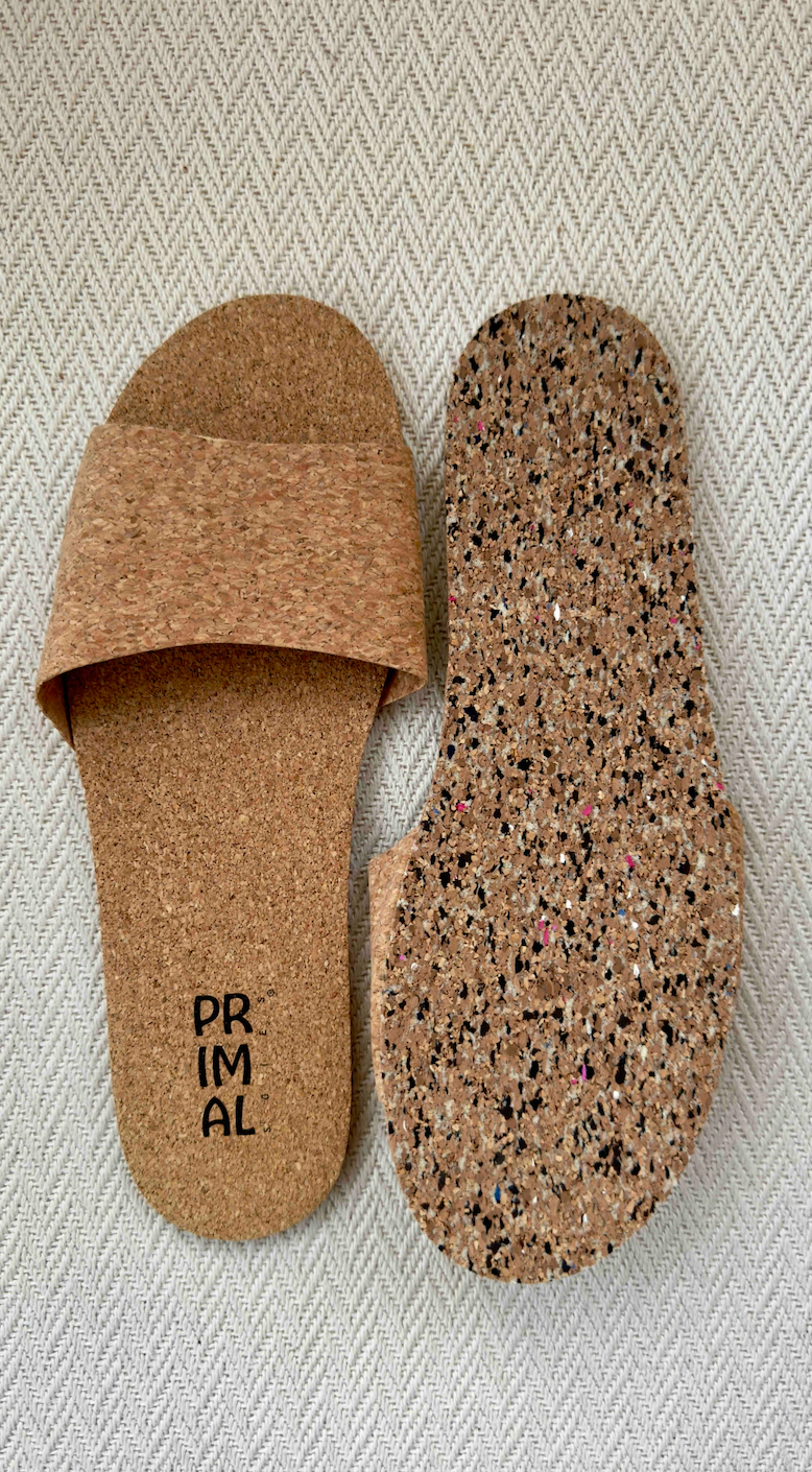 Primal Slippers | Sustainable Circular Cork Hotel Slippers
