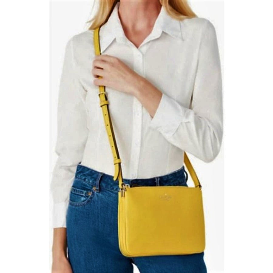 leila triple gusset crossbody kate spade