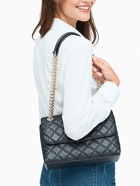 Kate Spade Natalia Medium Flap Shoulder Bag – New York Premium Outlet