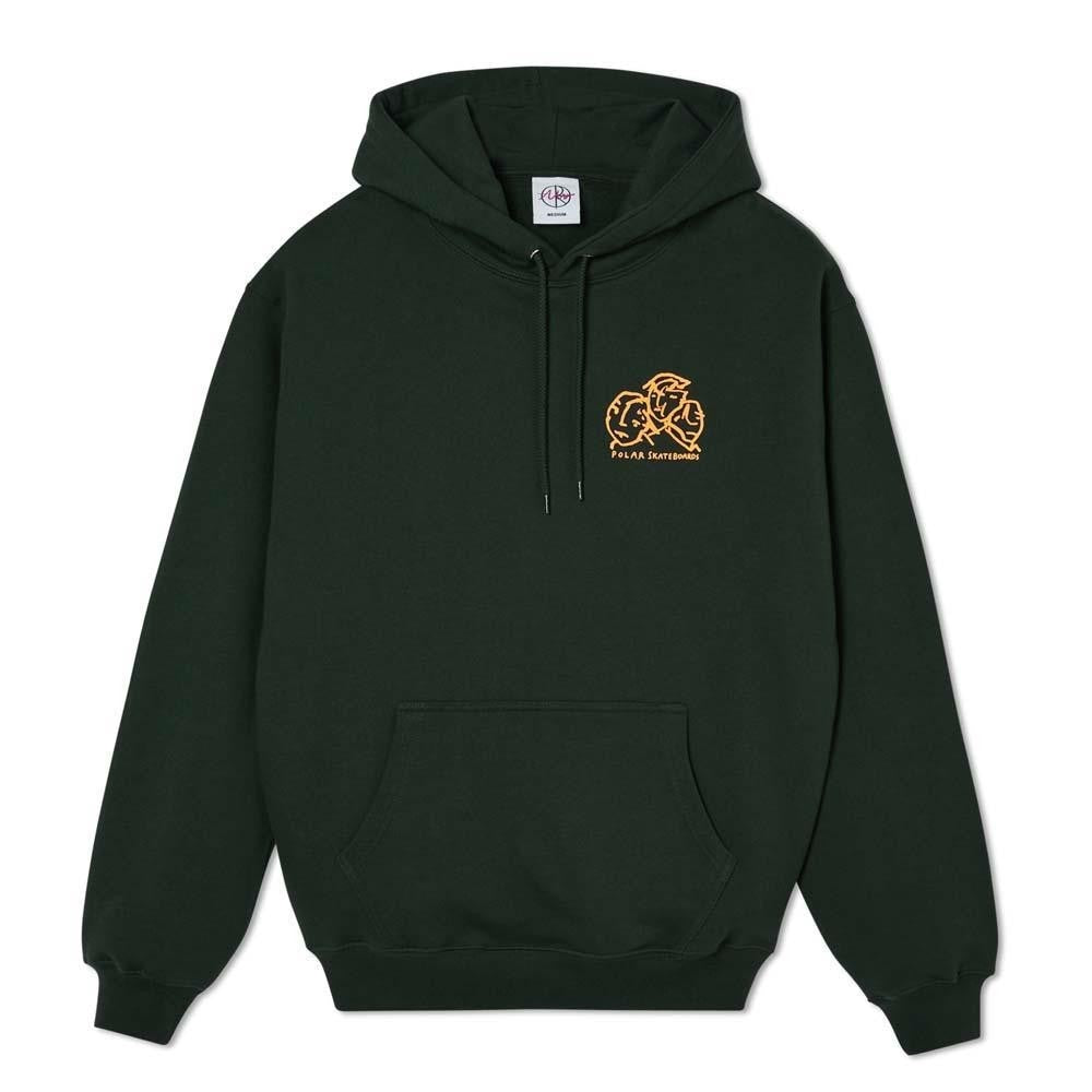 Green hot sale polar hoodie