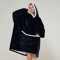 Funki Buys | Wearable Blankets | Unisex Cow Animal Print Hoodie