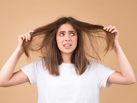 Dry and frizzy hair