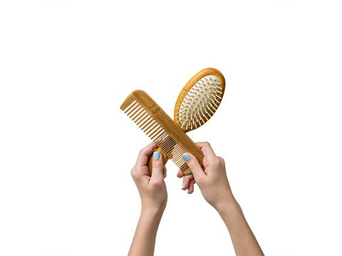 Clean Hair Brushes