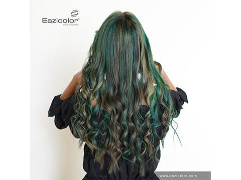 Parrot Green Hair Color