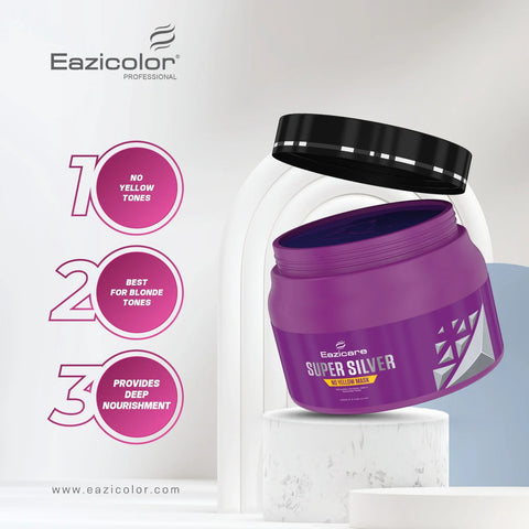 Eazicare violet hair mask