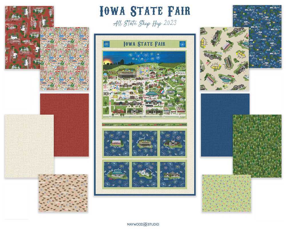 Iowa Shop Hop 2023 Mashe Modern Fabric and Quilting