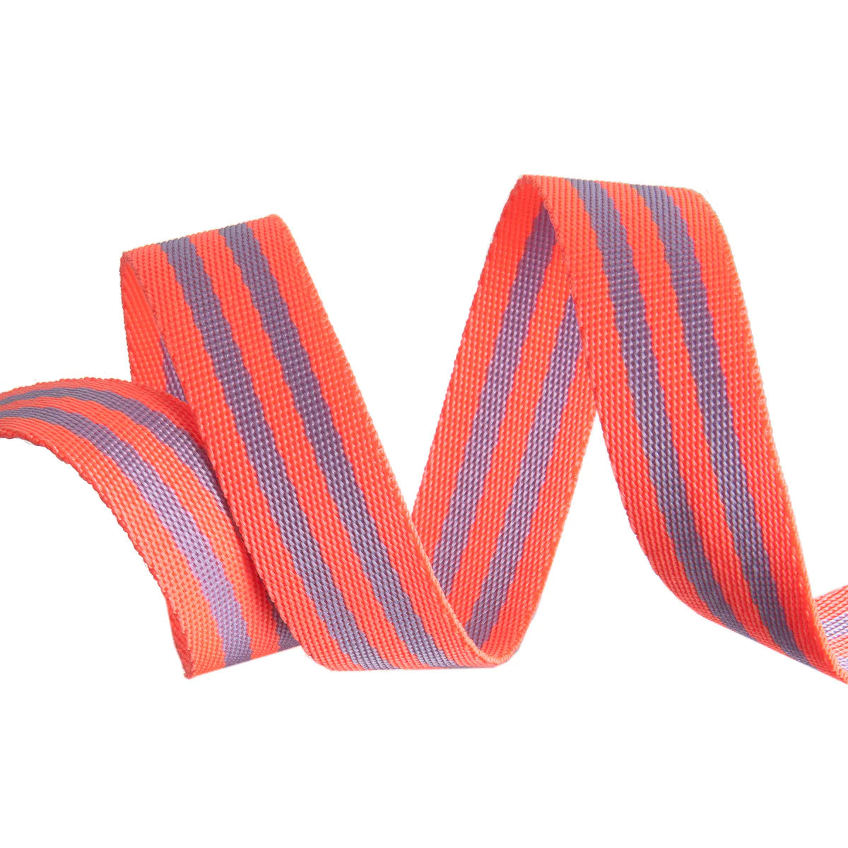 Tula Pink Webbing in Lavender and Pink 1" Wide Strapping By the Yard