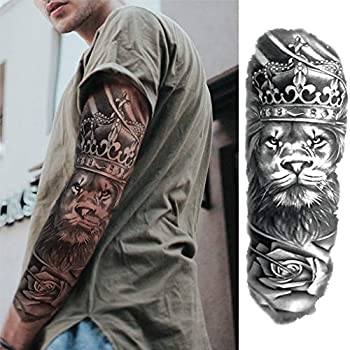 Lejon Temporär Tatuering