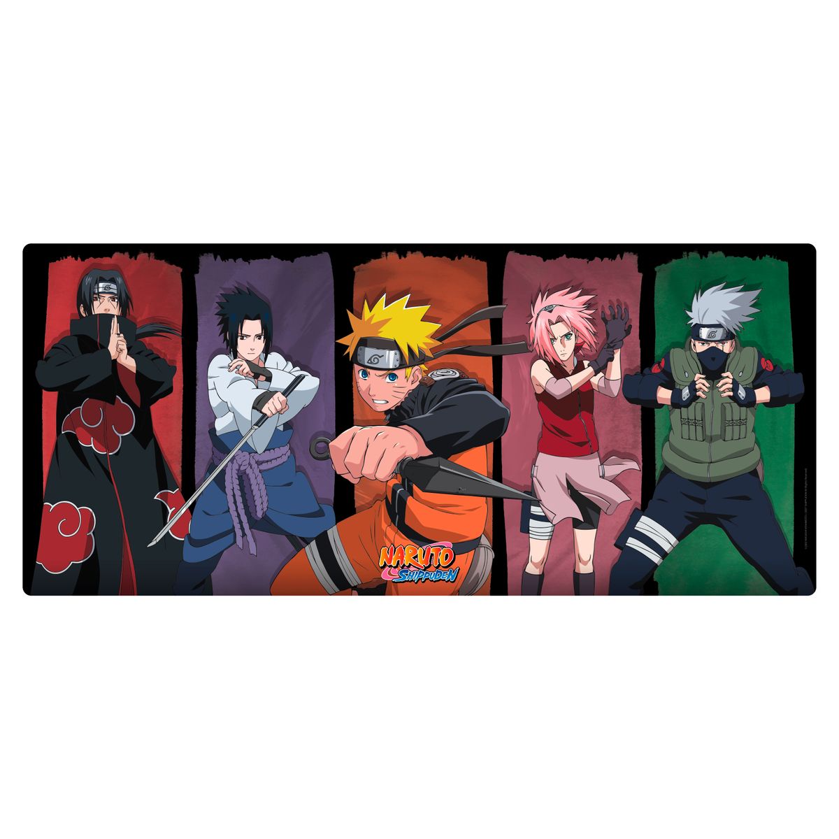 Naruto - Group - Iso hiirimatto (XXL-koko)