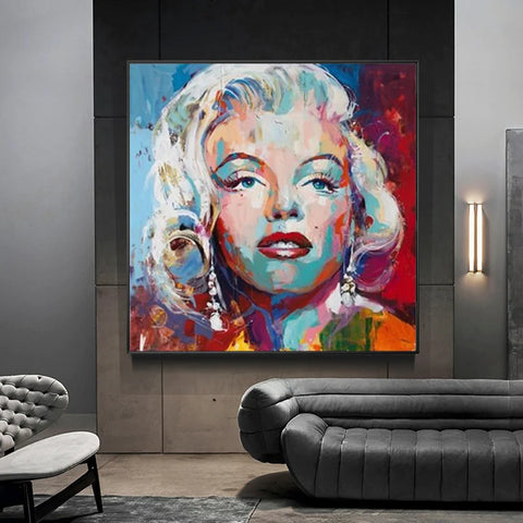 Marilyn Abstract Wall Art