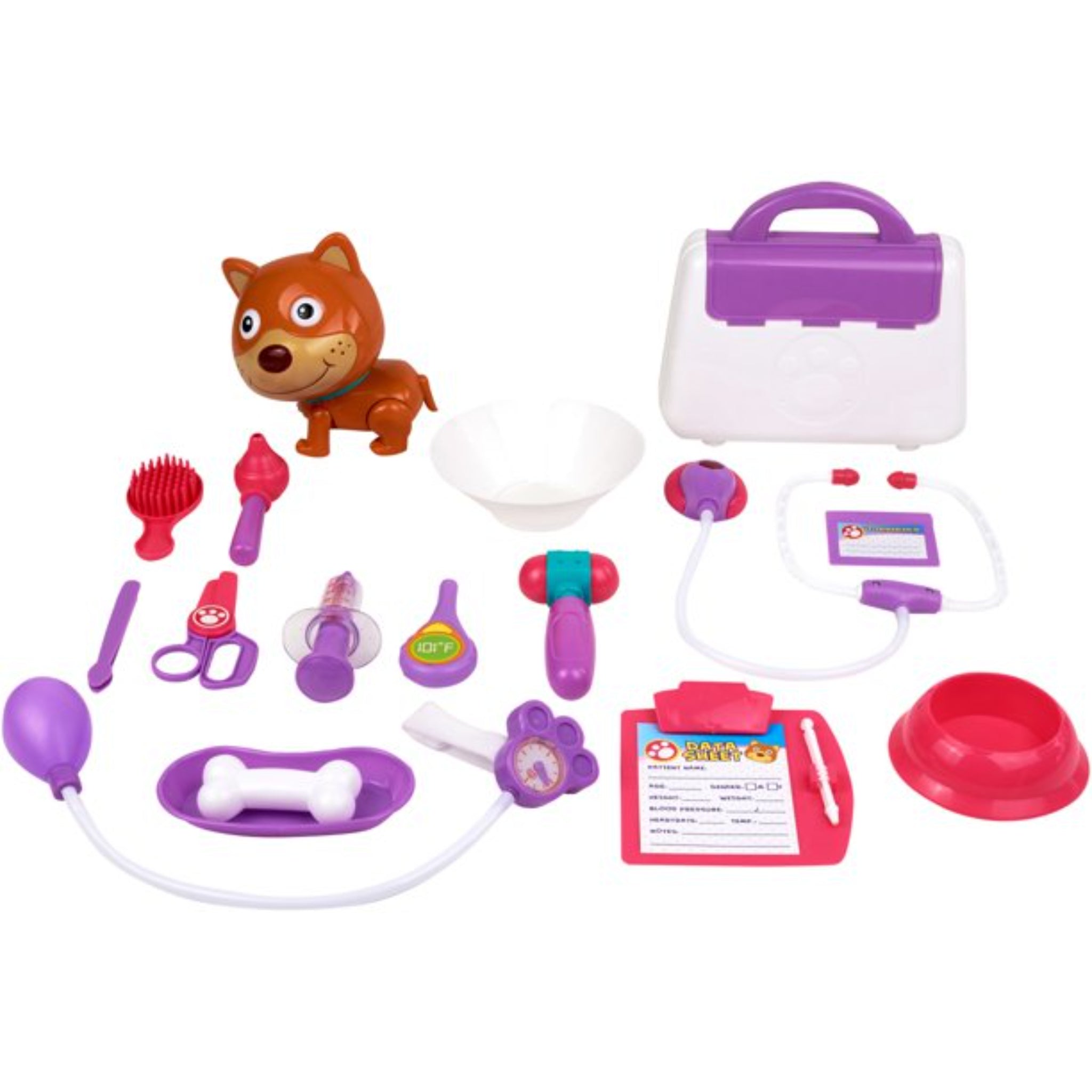 veterinarian cart play set