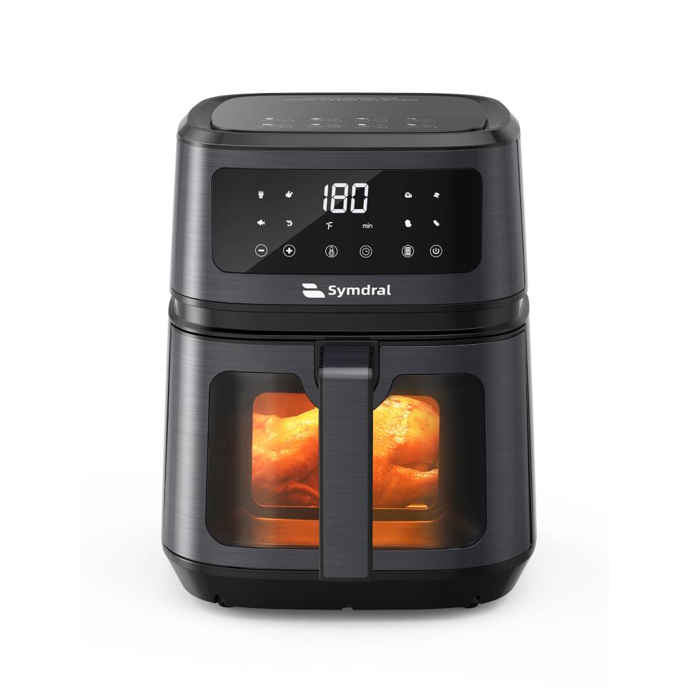 Air Fryer, Large 6 Quart 1750W Air Frying Oven with Touch Control Pane