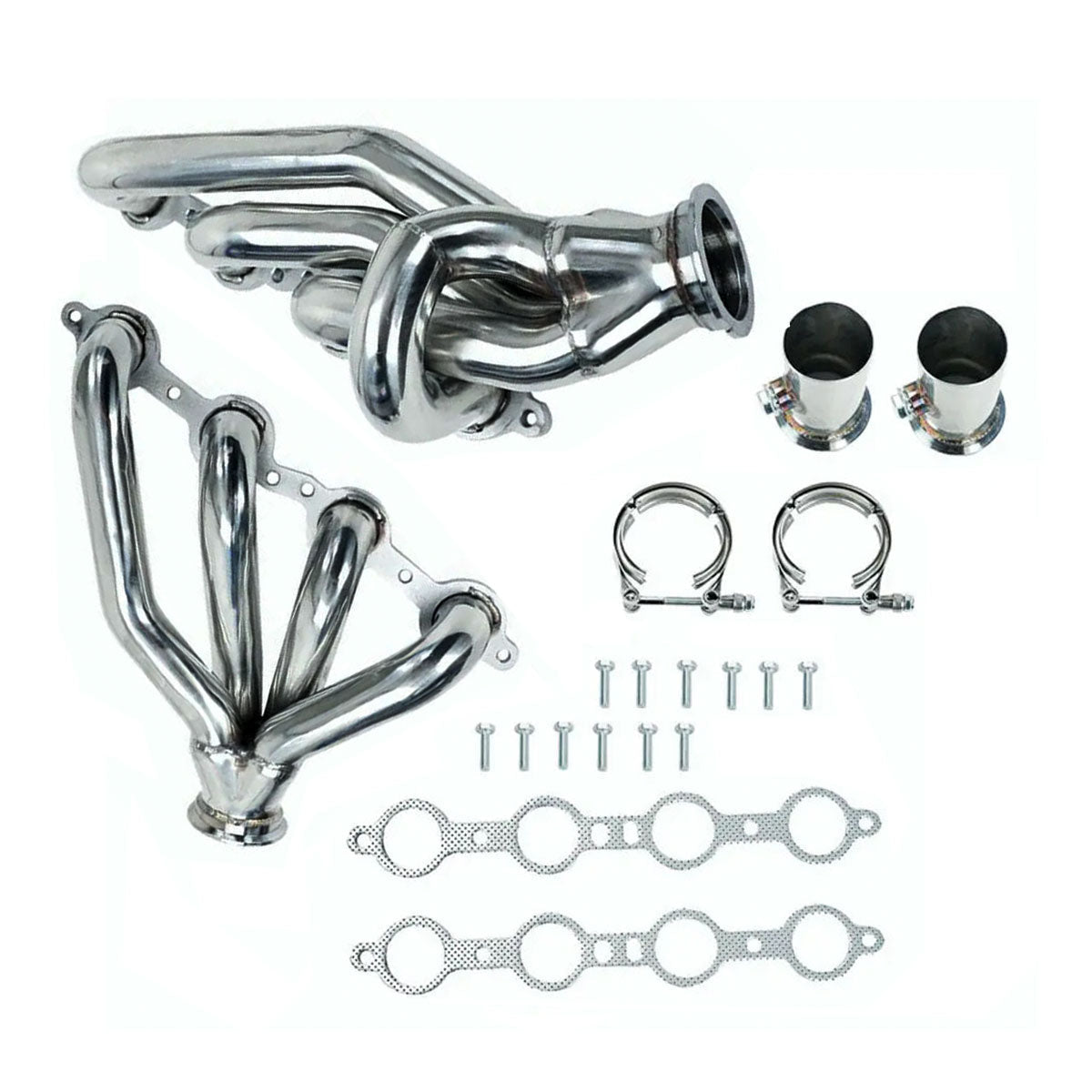 iFJF 1982-2004 4.8L 5.3L 5.7L 6.0L 6.2L Chevrolet Chevy GMC LS Swap S10 LS1 LS2 LS3 LS6 Engines Exhaust Header