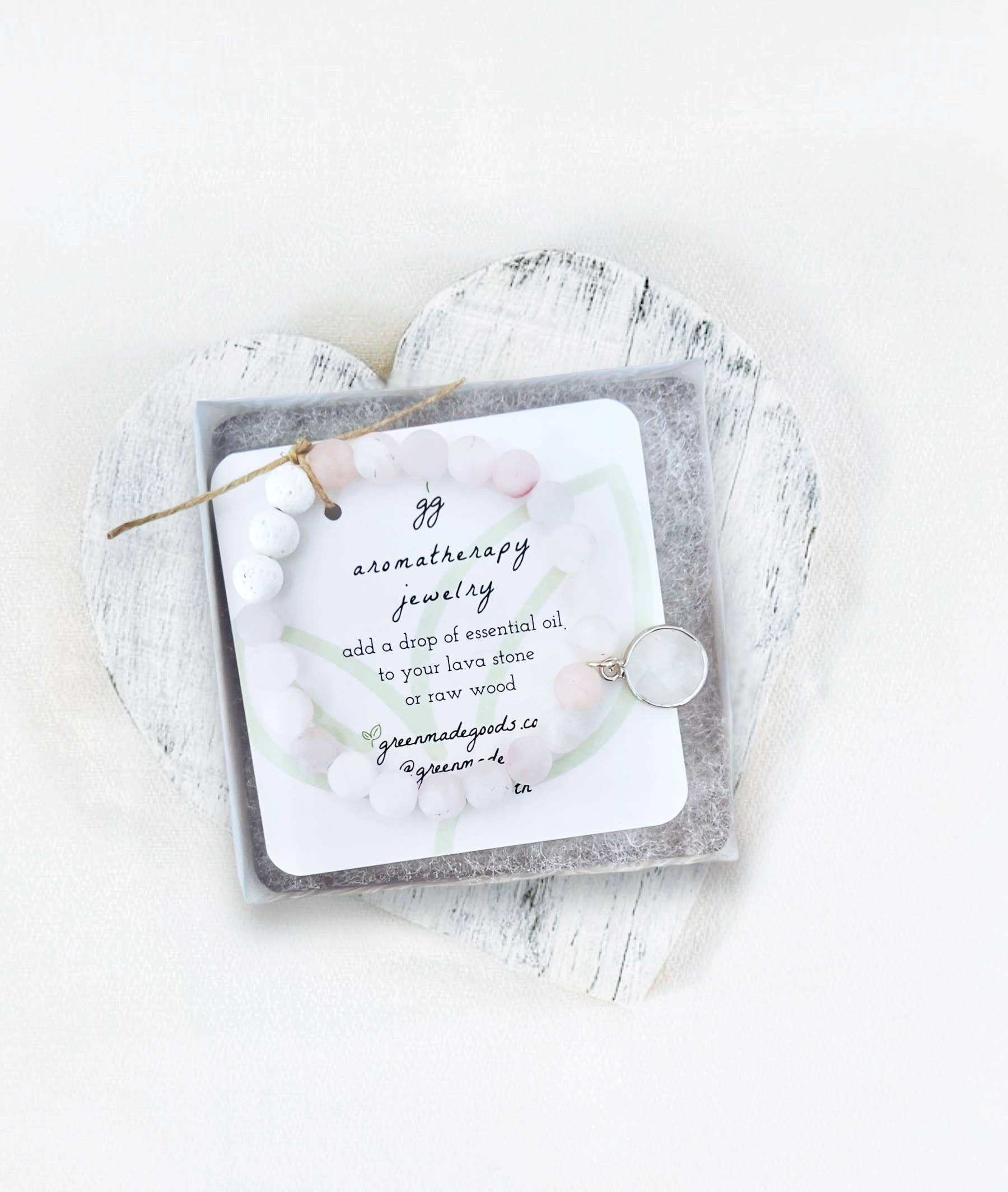 Rose Quartz Diffuser Bracelet
