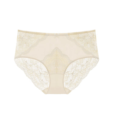 Lace High Rise Midi Knickers, M&S Collection