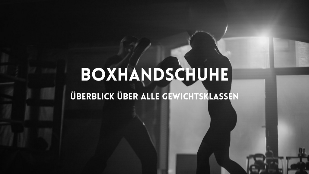 Boxhandschuhe: Alle Gewichtsklassen in der Übersicht