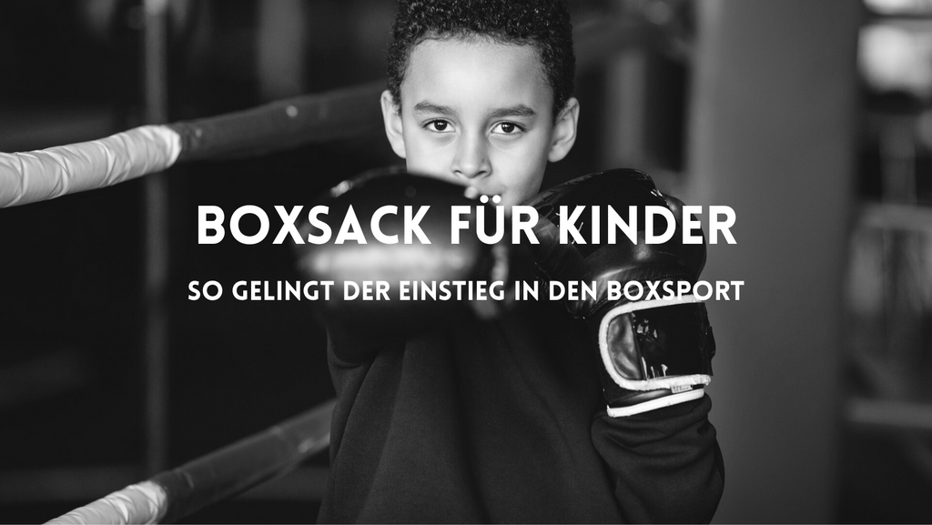 Standboxsack für Kinder als Einstieg in den Boxsport