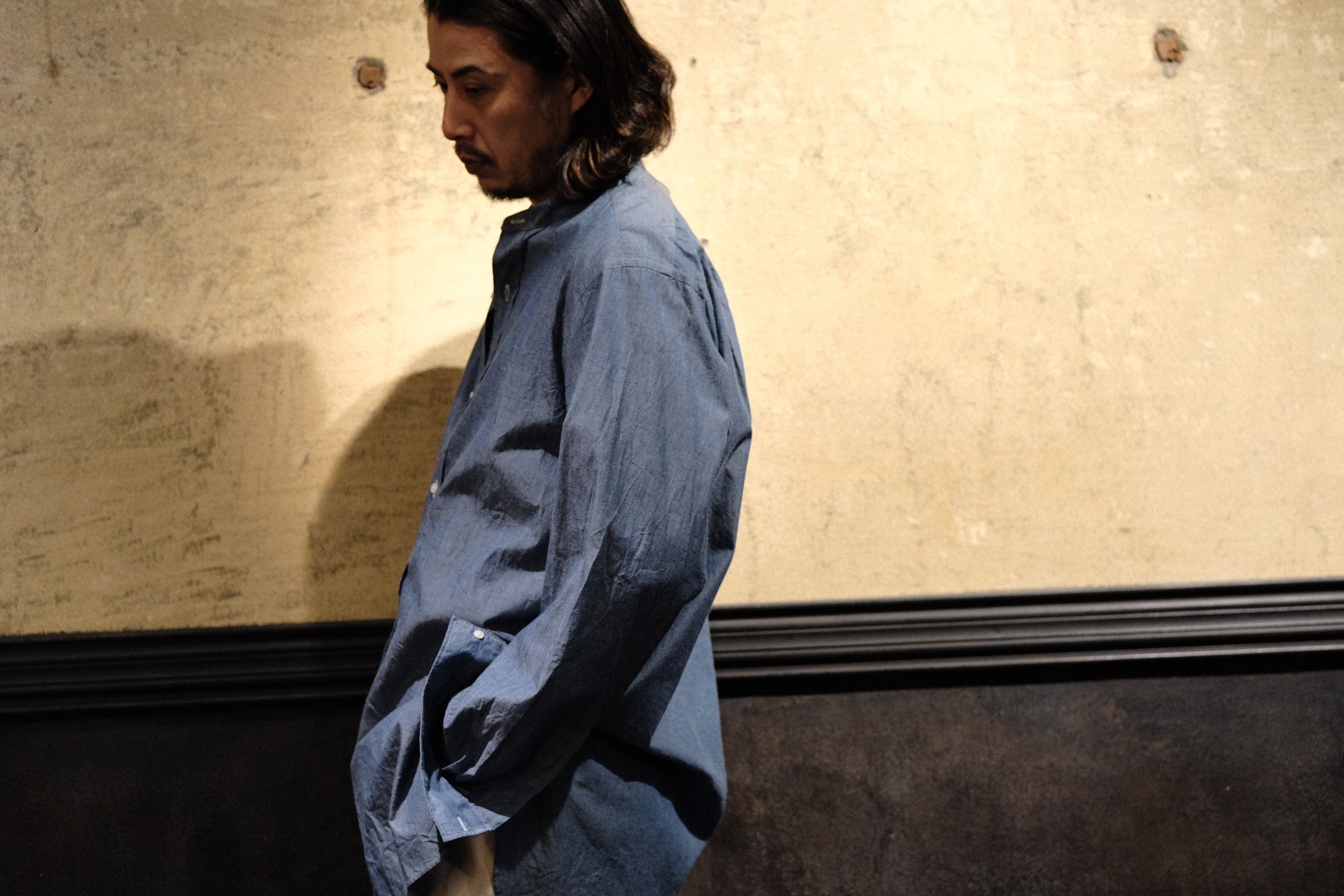 石見銀山 HEUGN Chambray Rob 2023 S/S | www.tegdarco.com