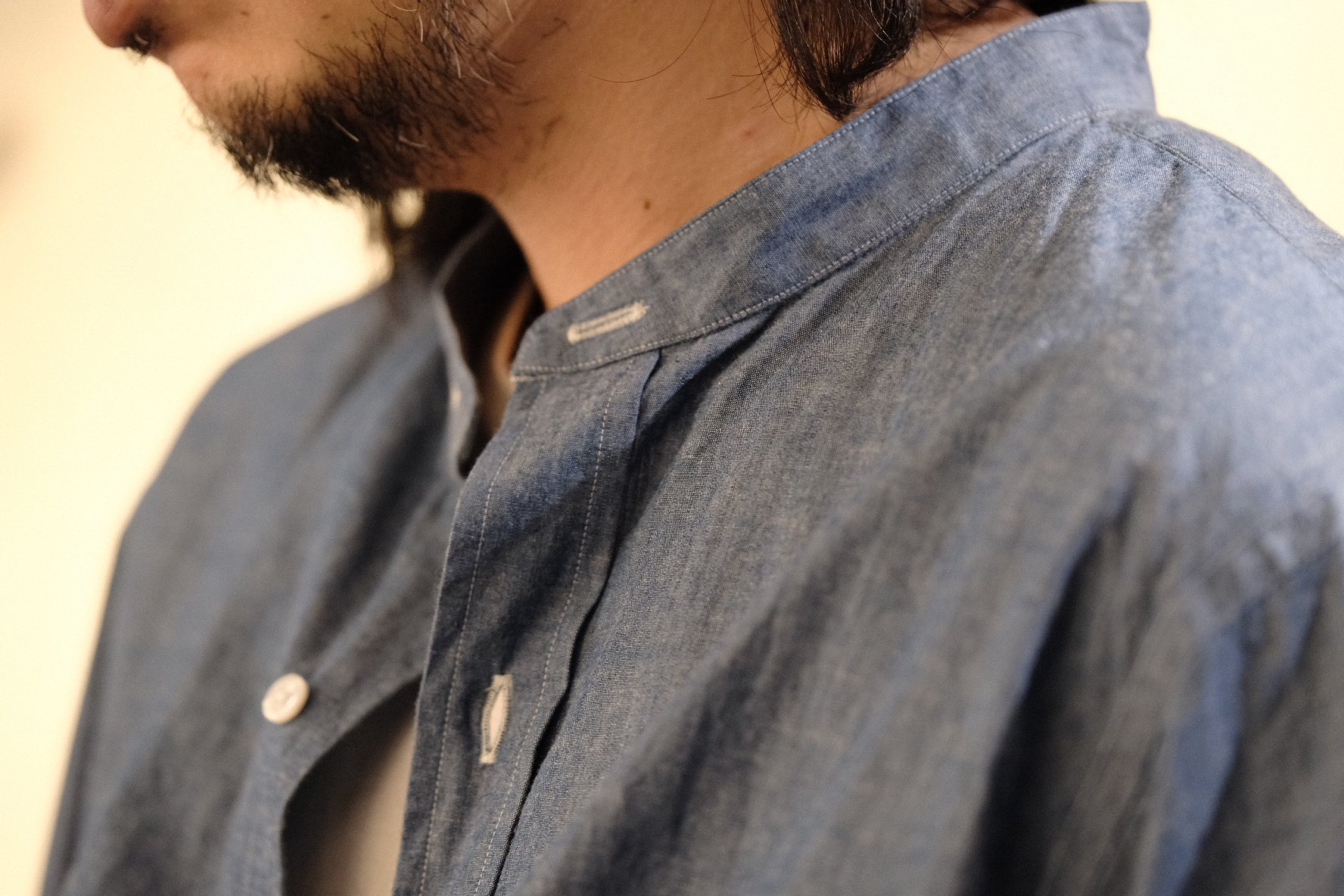 石見銀山 HEUGN Chambray Rob 2023 S/S | www.tegdarco.com