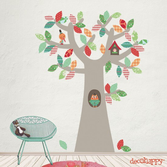 Vinilo infantil Arbol Alegre – Decohappy