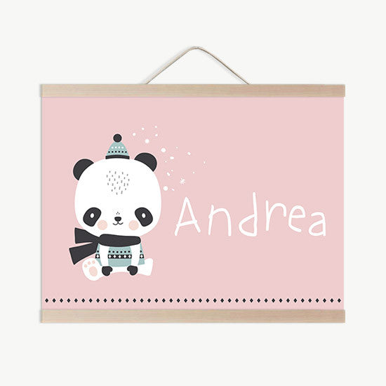 Lámina nombre infantil modelo Andrea - Decohappy venta online