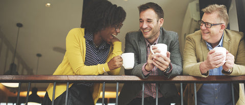 People enjoying Lavazza Professional Office Coffee Supplies