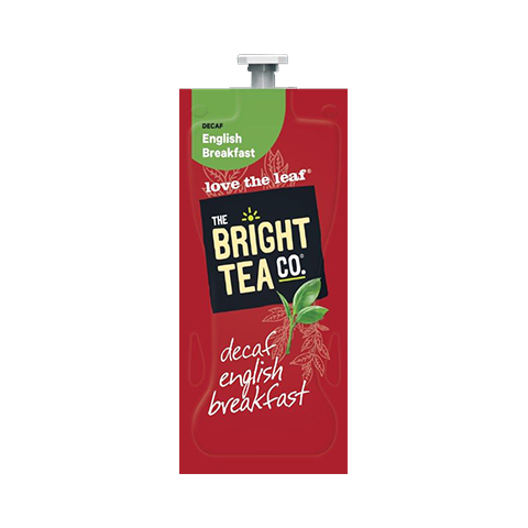 Bright English Breakfast Decaf Tea Flavia sachets Office Coffee Supplies