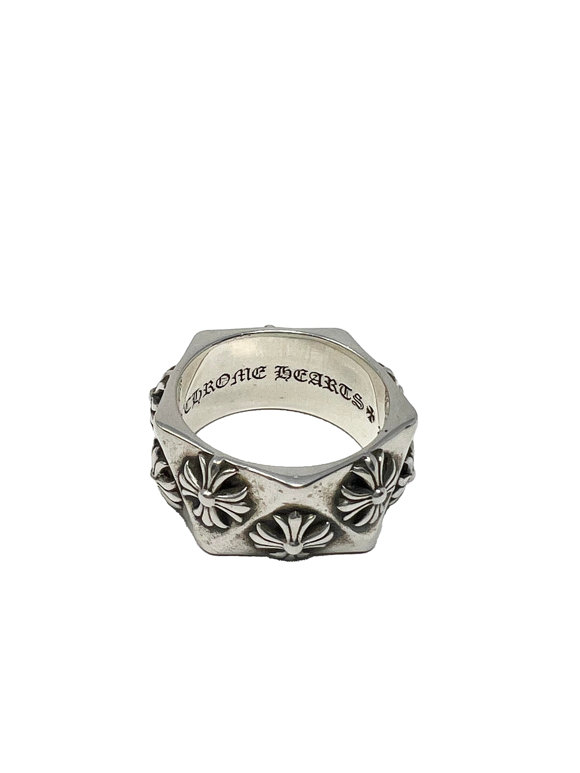 Chrome Hearts - Pentagon Plus Ring, US 9.75