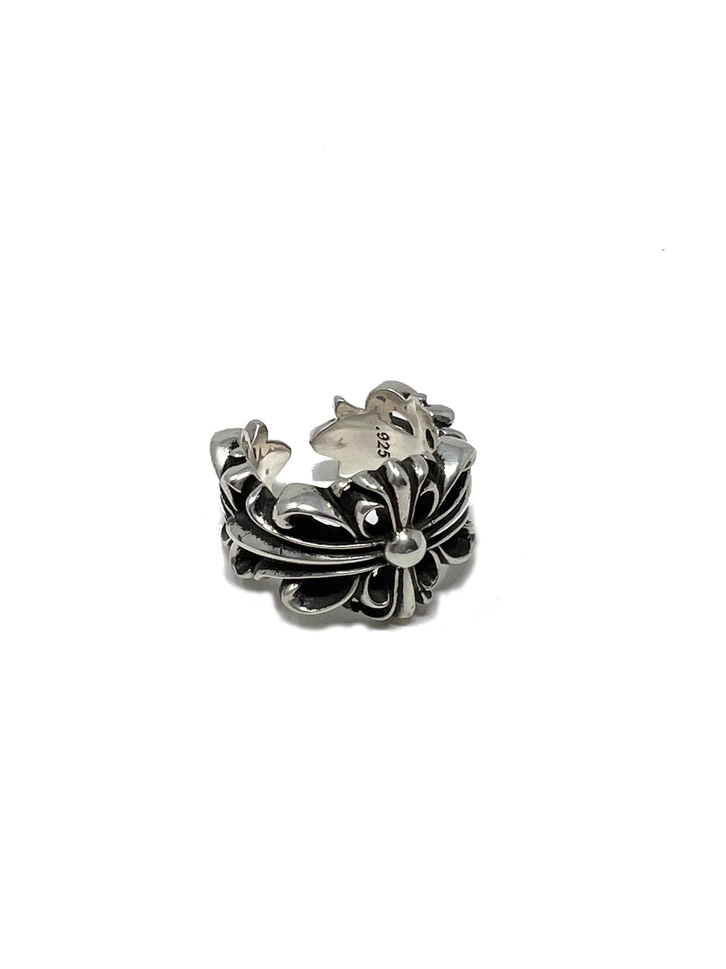 Chrome Hearts Double Floral Ring Us 6 8 5 10 5 Archaic Archive