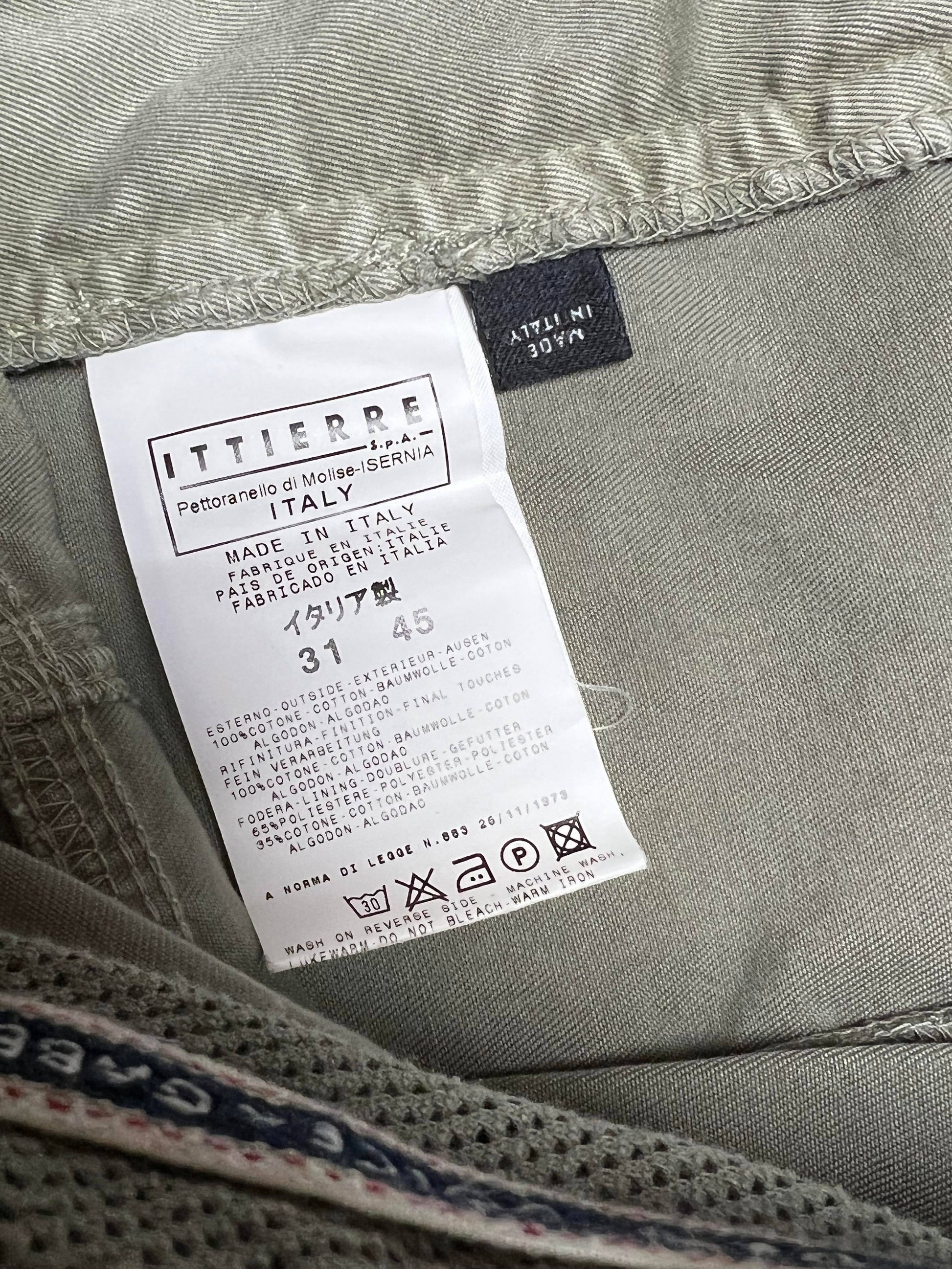 Dolce & Gabbana - SS03 Japan Exclusive Zipper Cargo Pants, Size 31 –  Archaic Archive