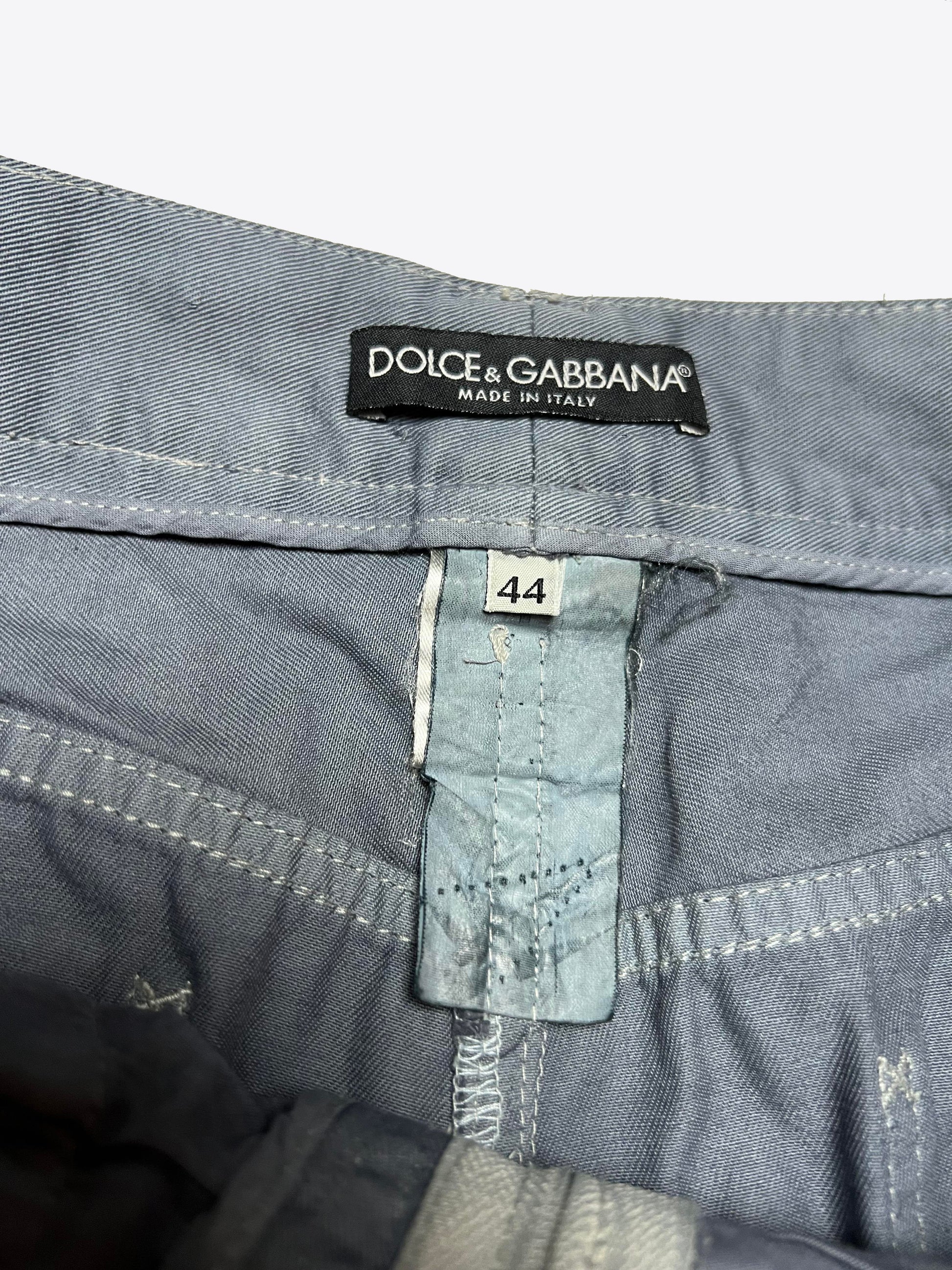 Dolce & Gabbana - SS03 Zipper Pants, EU 44 – Archaic Archive