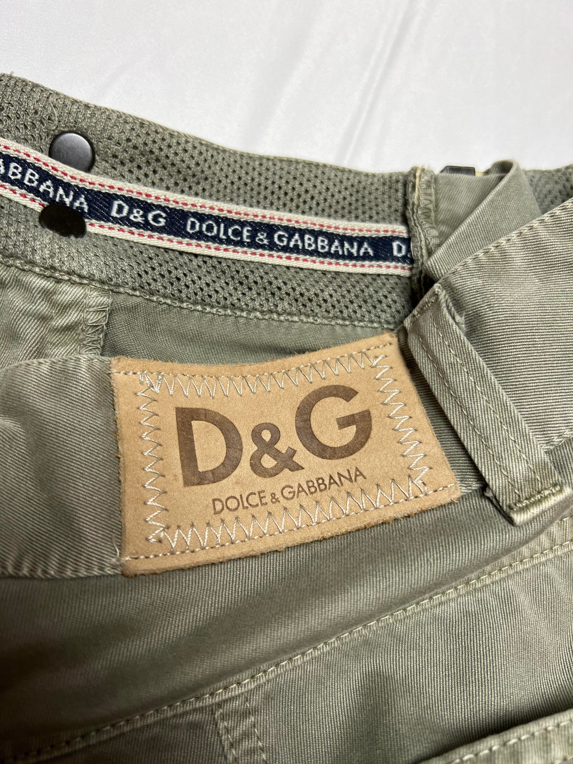 Dolce & Gabbana - SS03 Japan Exclusive Zipper Cargo Pants, Size 31 –  Archaic Archive