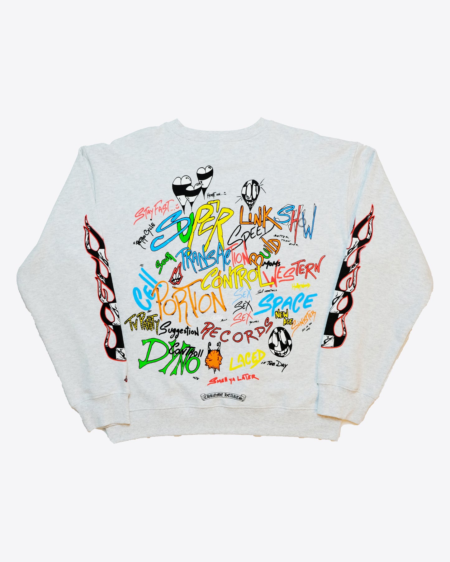 サイズは】 Chrome Hearts - matty boy brain crewneck Ｌ マッティ