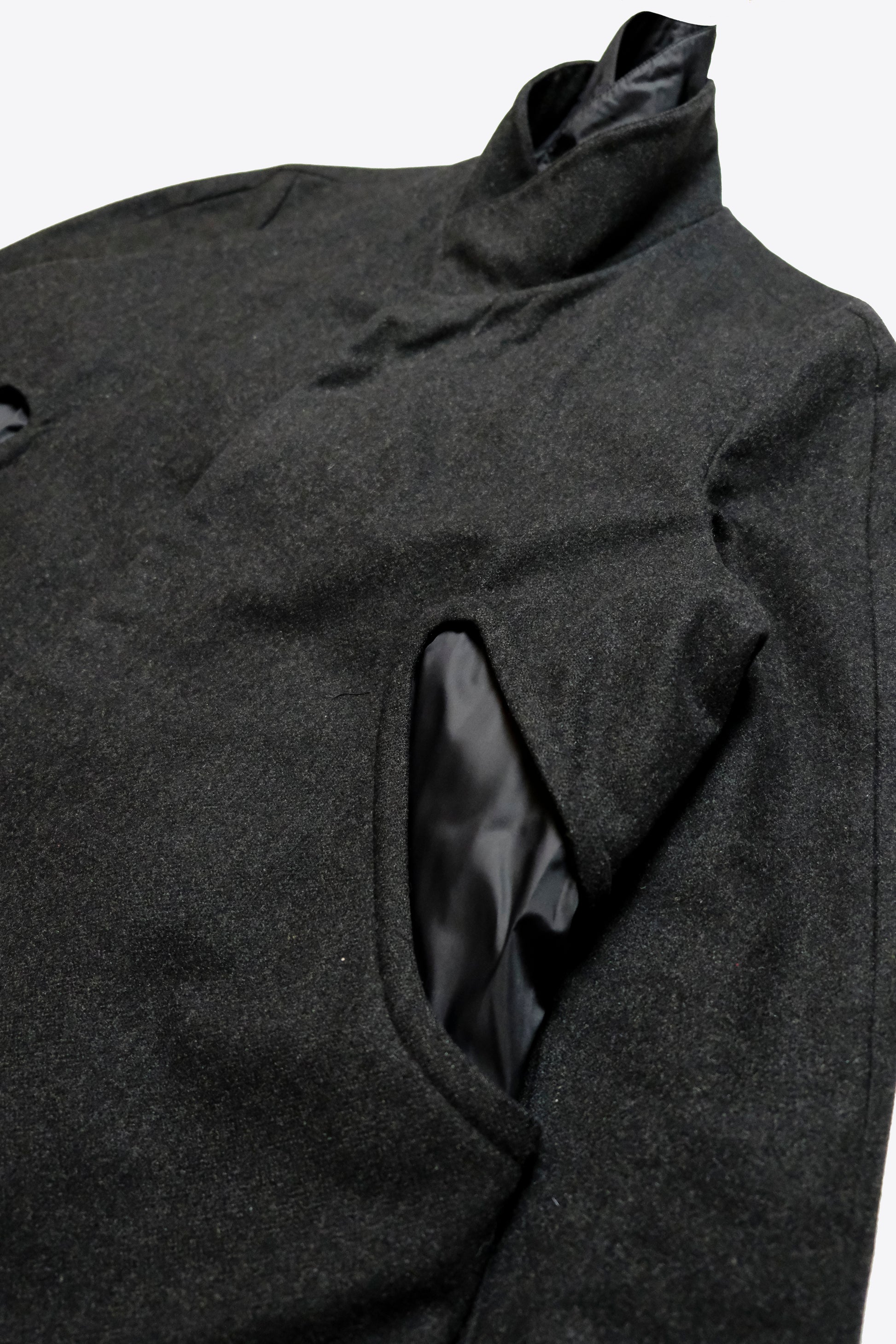 Raf Simons - AW07/08 Runway Wool Overcoat, EU 50 – Archaic Archive