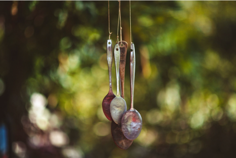 spoon wind chimes