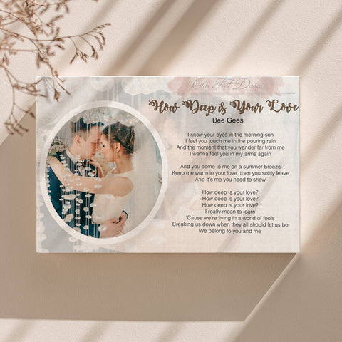 romantic first dance gift